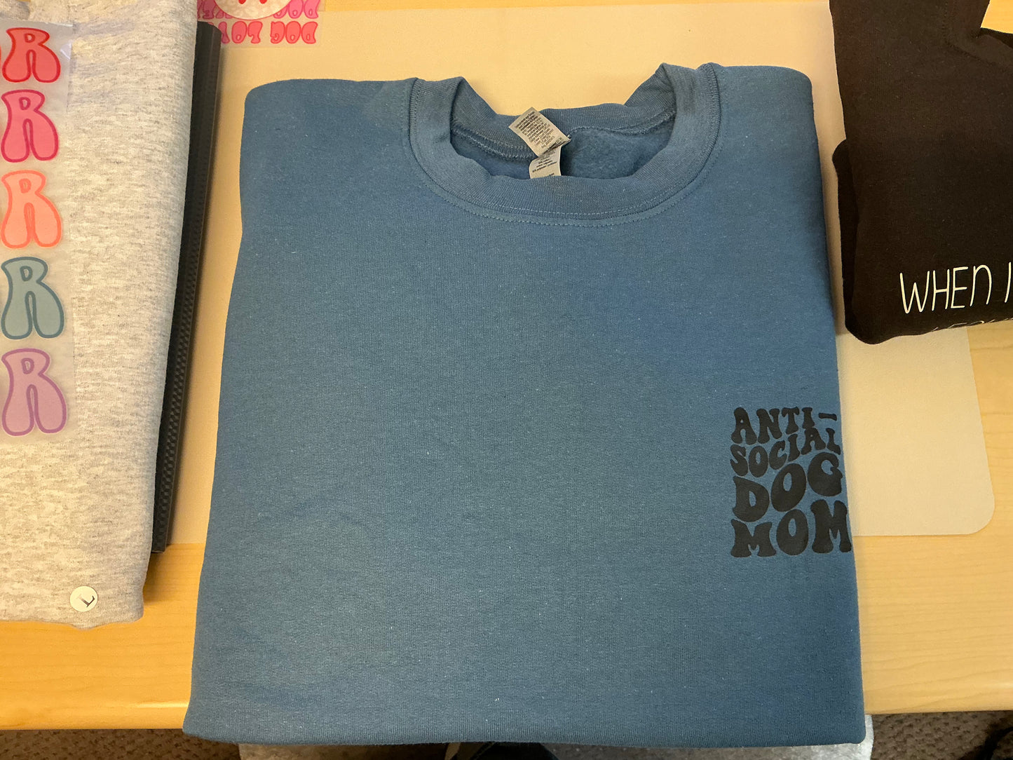 Anti Social Dog Mom Crewneck