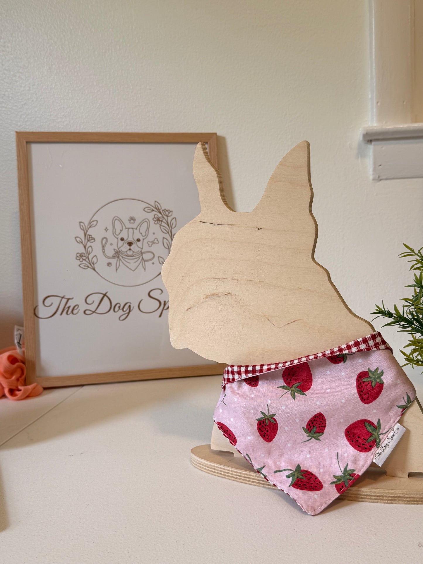Strawberry Patch Snap on Bandana