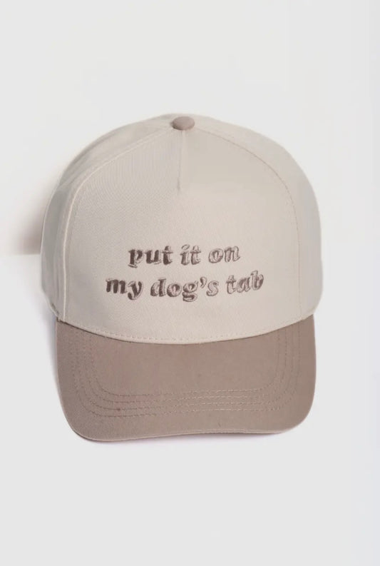 Put It On My Dog’s Tab