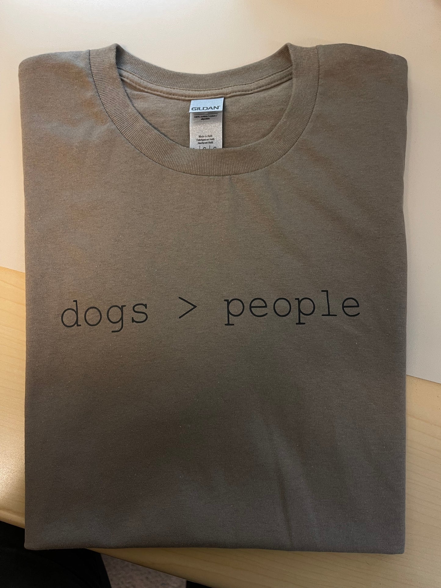 Dogs > People T-Shirt