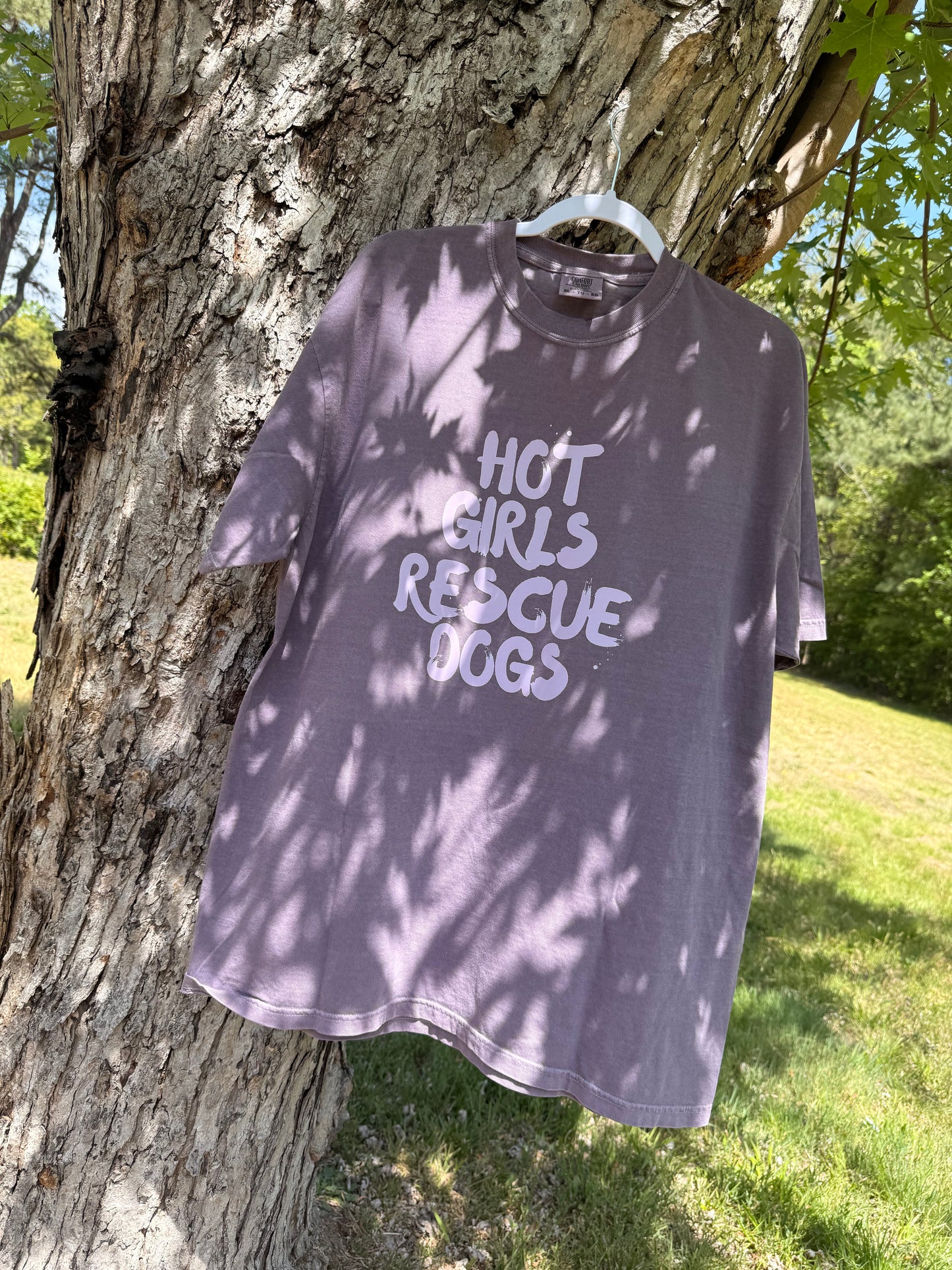 Hot Girls Rescue Dogs Tee