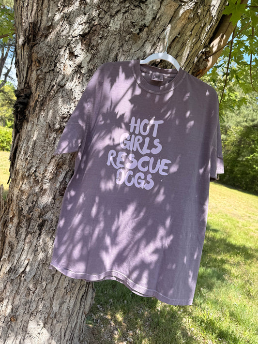 Hot Girls Rescue Dogs Tee