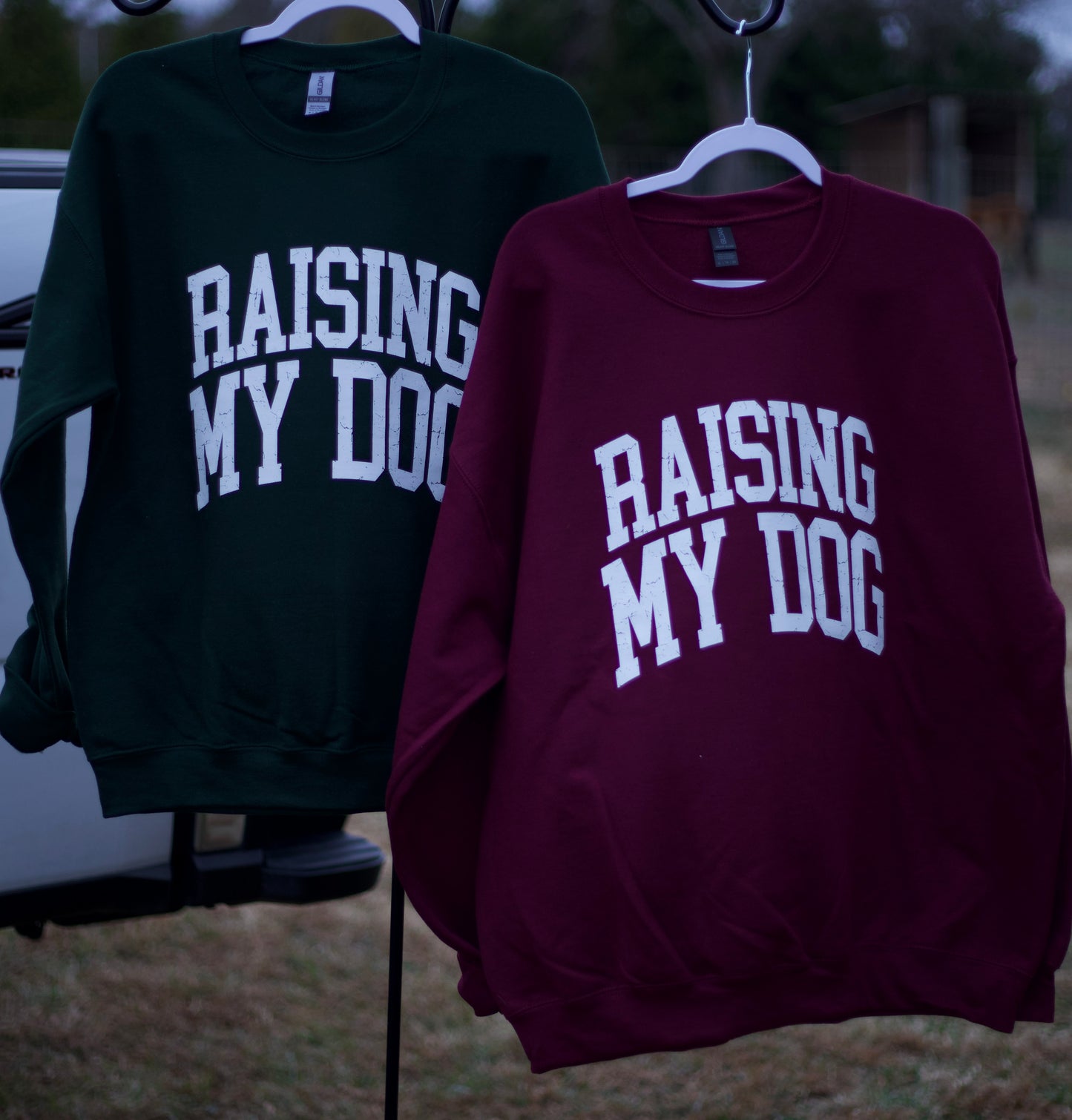 Raising My Dogs Crewneck