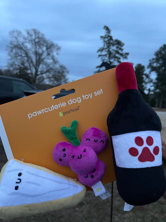 Pawrcterie Dog Toy Set