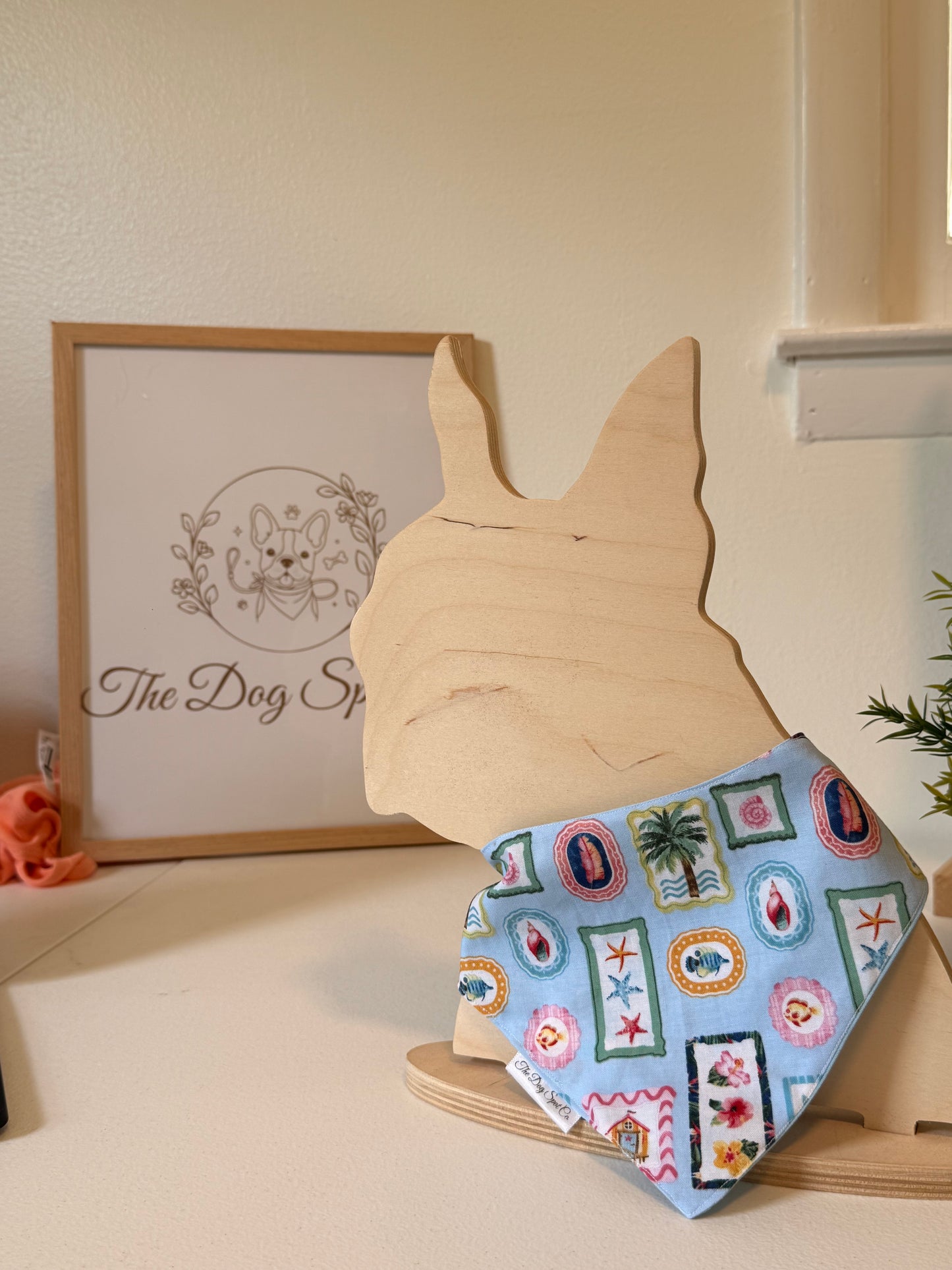Seaside Stamps Dog Bandana
