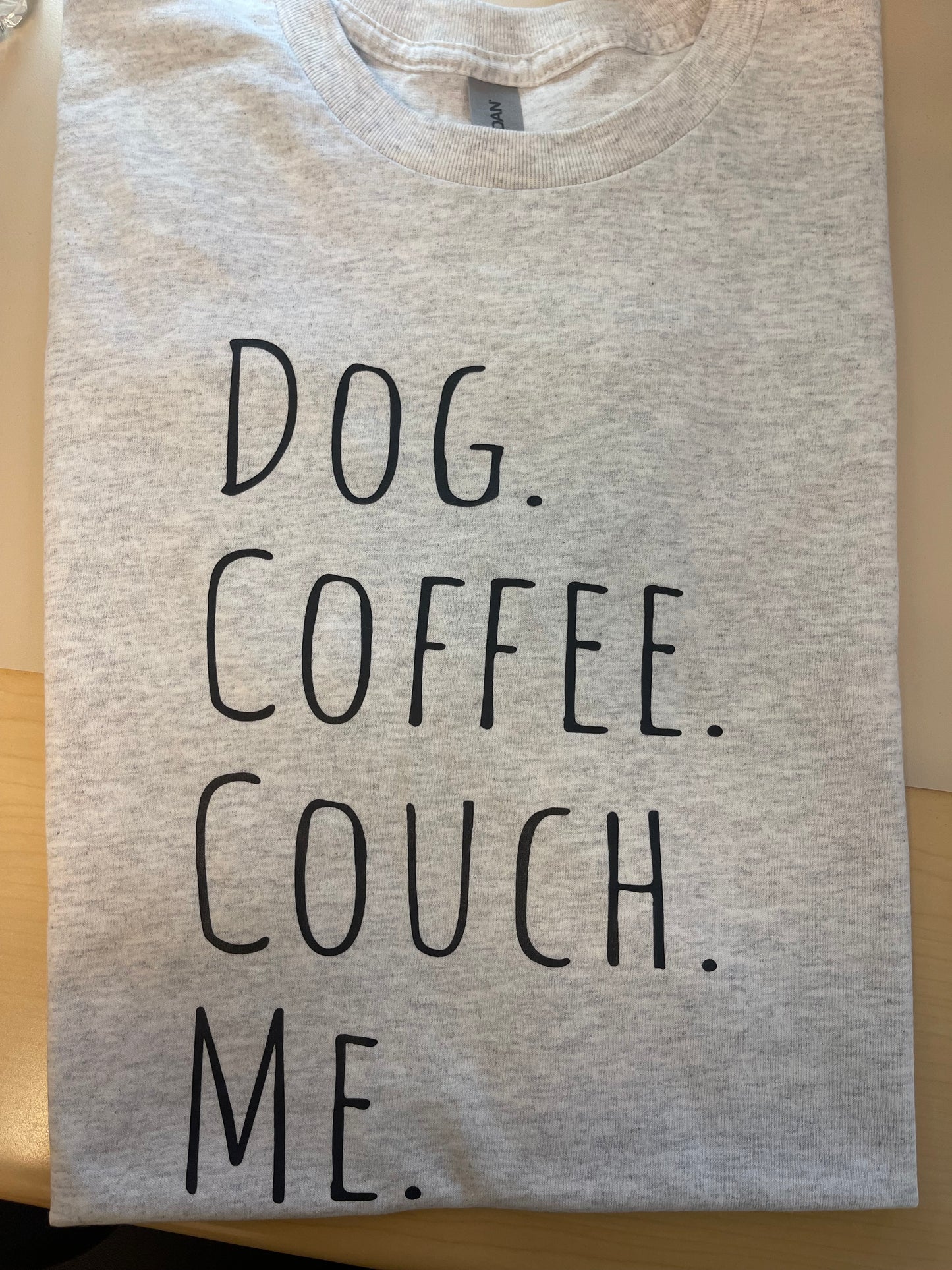 Dog Coffee Couch Me T-Shirt