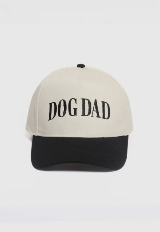 Dog Dad Embroidered Cap