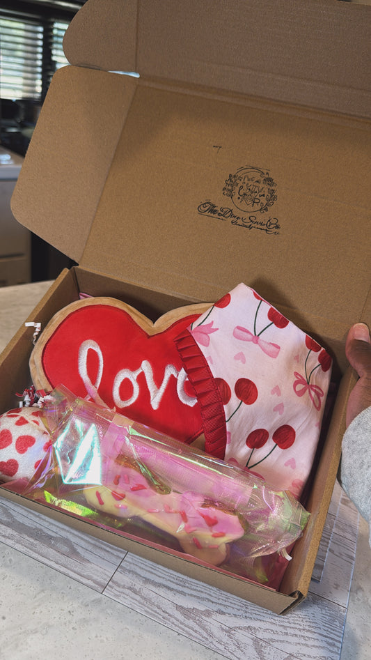 Cherry Hearts Valentines Box