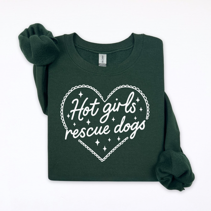 Hot Girls Rescue Dogs