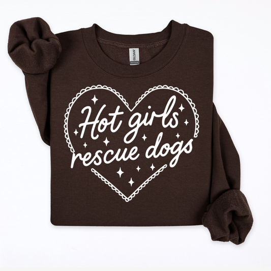 Hot Girls Rescue Dogs