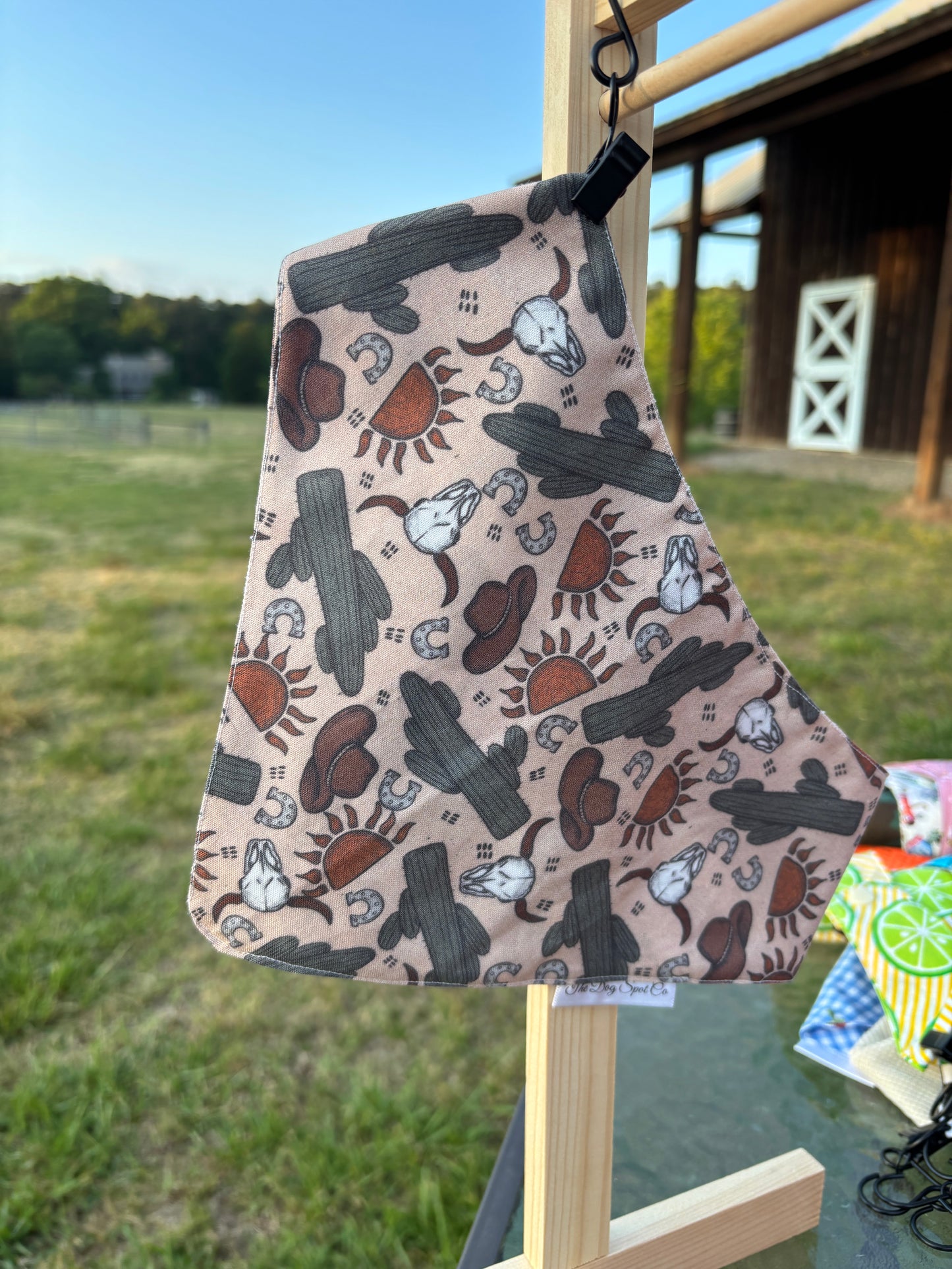 Western Snap On Bandana